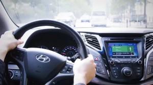 Hyudai i40 Android Auto 2016 cockpit
