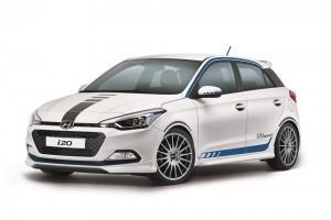 Hyundai i20 Sport 2015 vorne statisch außen