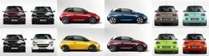 Opel Adam 2016 Varianten