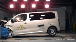 Peugeot Traveller 2015 NCAP Crashtest fontal