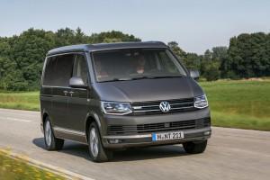 VW Multivan T6 2016 außen vorne dynamisch