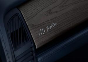 BMW i3 MR PORTER Design 2016 innen handschuhfach