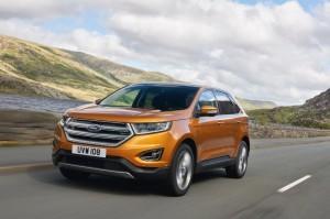 Ford Edge 2016 außen vorne dynamisch straße