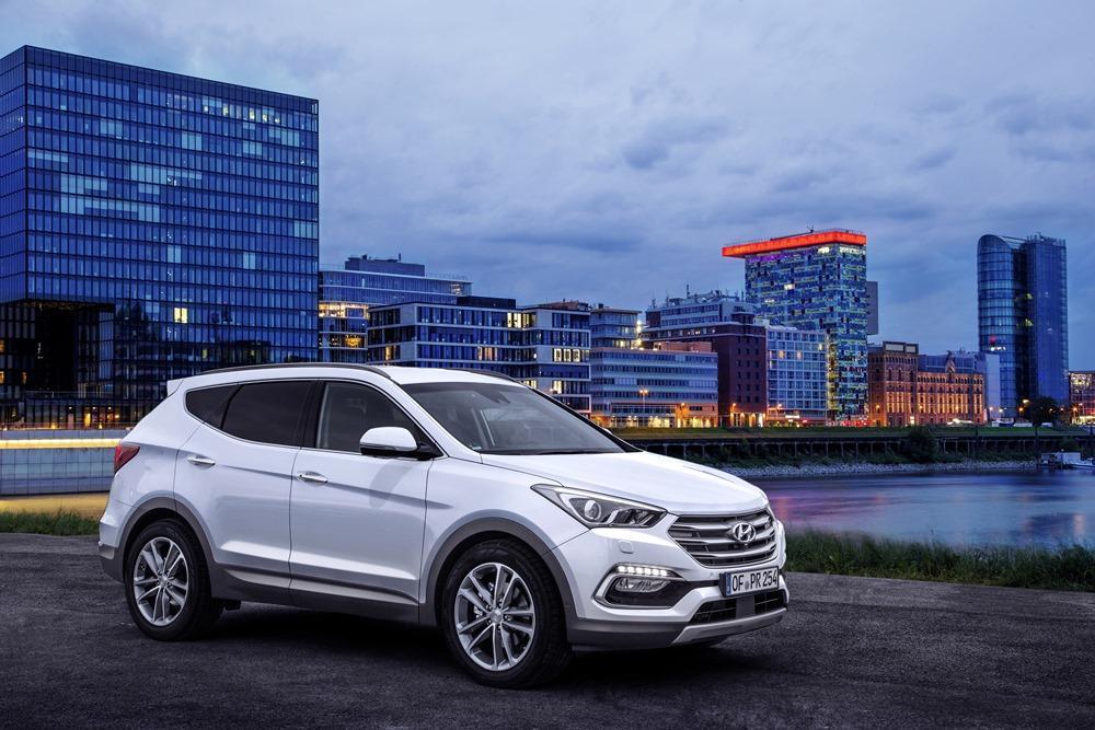 Hyundai Santa Fe Test 2016 Auch Geruhsam Geht Es Vorwarts Meinauto De