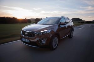 Kia Sorento 2016 außen vorne dynamisch