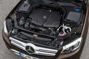 Mercedes GLC 2016 motor technik braun