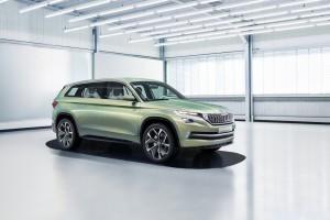 Skoda VisionS Concept 2016 Kodiak außen vorne