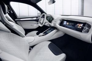 Skoda VisionS Concept 2016 Kodiak innen cockpit