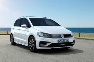 VW Golf Sportsvan 2016 r-line außen vorne statisch