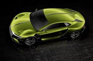 DS E-Tense ConceptCar 2016 außen oben