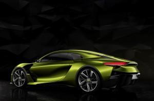 DS E-Tense ConceptCar 2016 außen oben