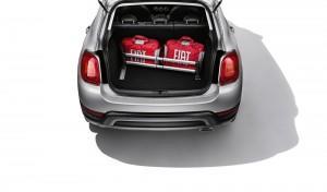 Fiat 500X Lounge 2014 innen kofferaum