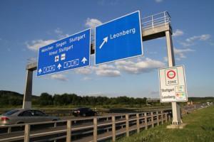 Autobahnschild