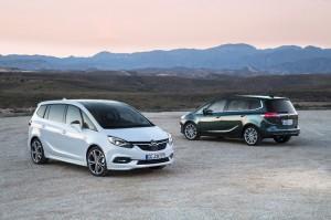 opel zafira 2016 vorne hinten