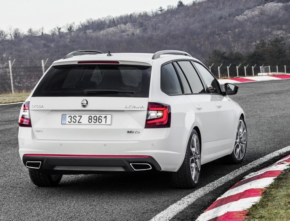 Skoda Octavia Combi Rs Im Test 2017 Facelift Fur Den