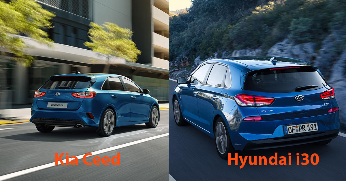 Kia Ceed vs. Hyundai i30 (2018) Duell der jungen