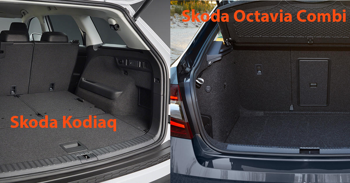 Skoda Kodiaq oder Octavia Combi? Wir vergleichen Kombi und SUV (2018) 
