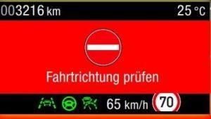 ford-fahrtrichtung-anzeige