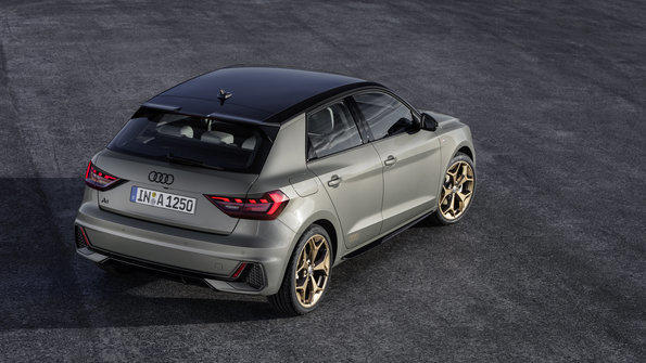 So nackt ist der neue Audi A1 als Basismodell. Oder doch nicht?