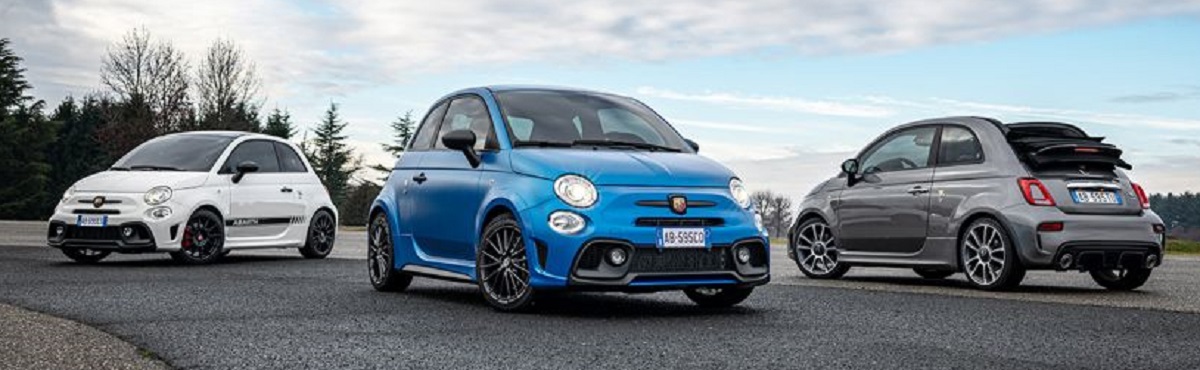 Abarth 595 Range: Vier neue Varianten der aktualisieren Produktreihe