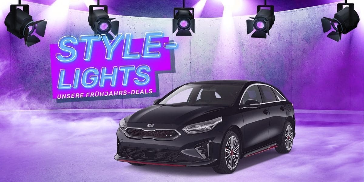 Style-Lights. Die Frühjahrs-Deals von MeinAuto.de