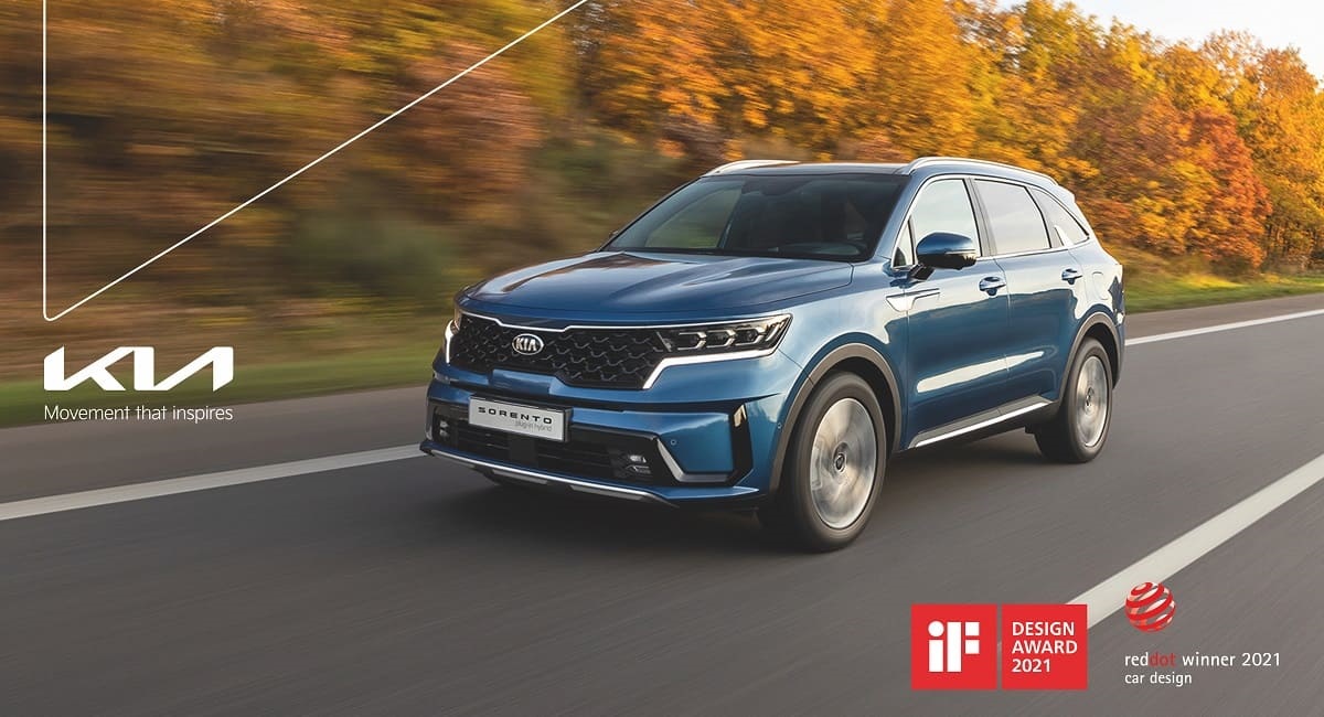 Kia Sorento mit Red Dot Award und iF Award ausgezeichnet