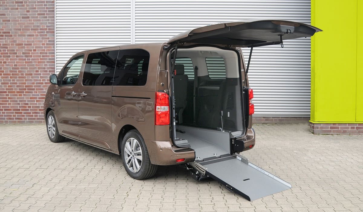 Opel Zafira Life für Rollstuhlfahrer