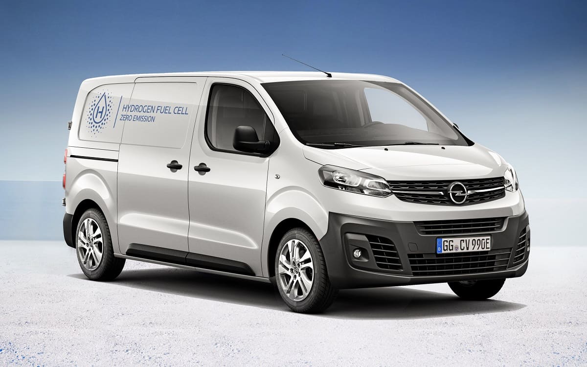 Opel stellt den Vivaro-e Hydrogen mit Brennstoffzelle vor 