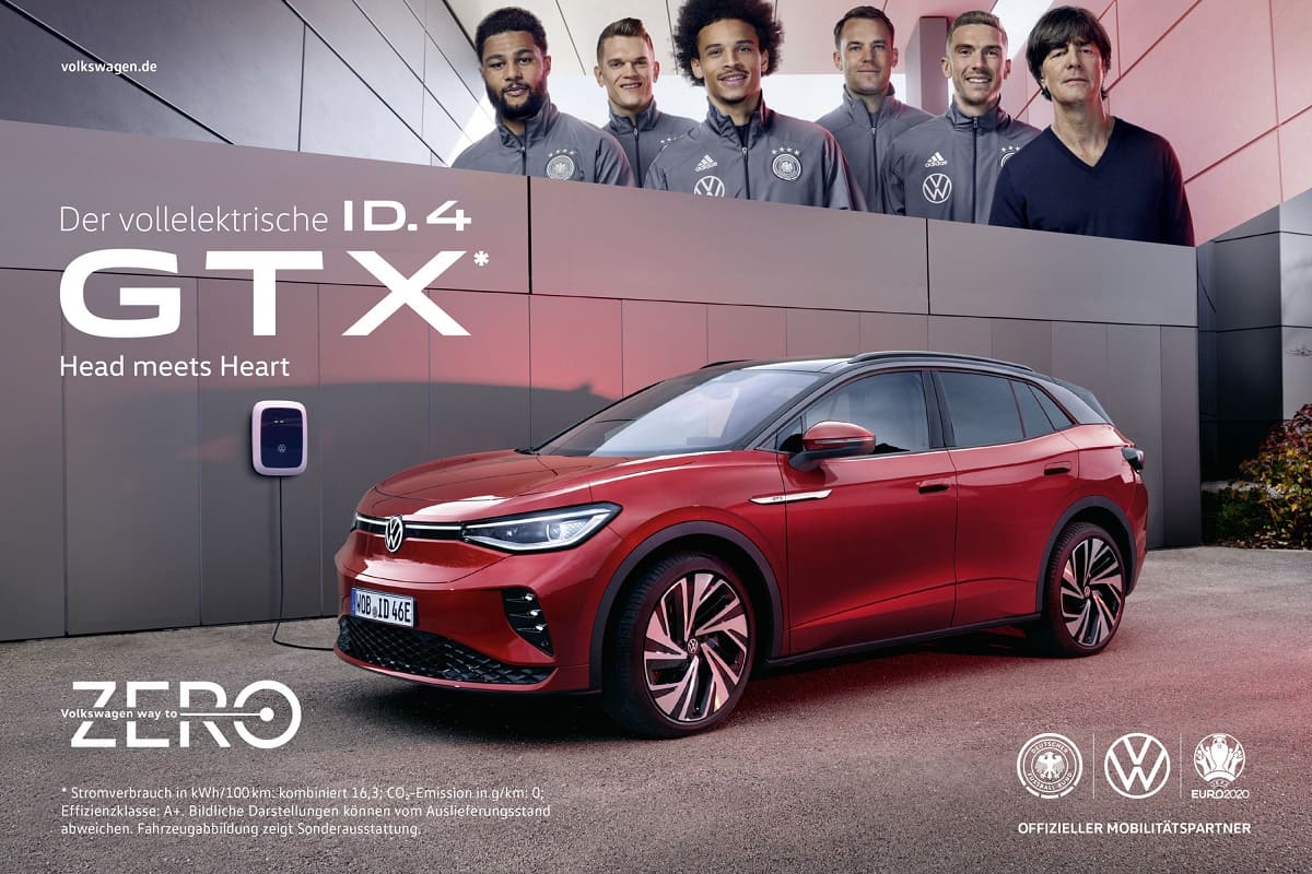 VW ID.4 GTX Nationalmannschaft DFB