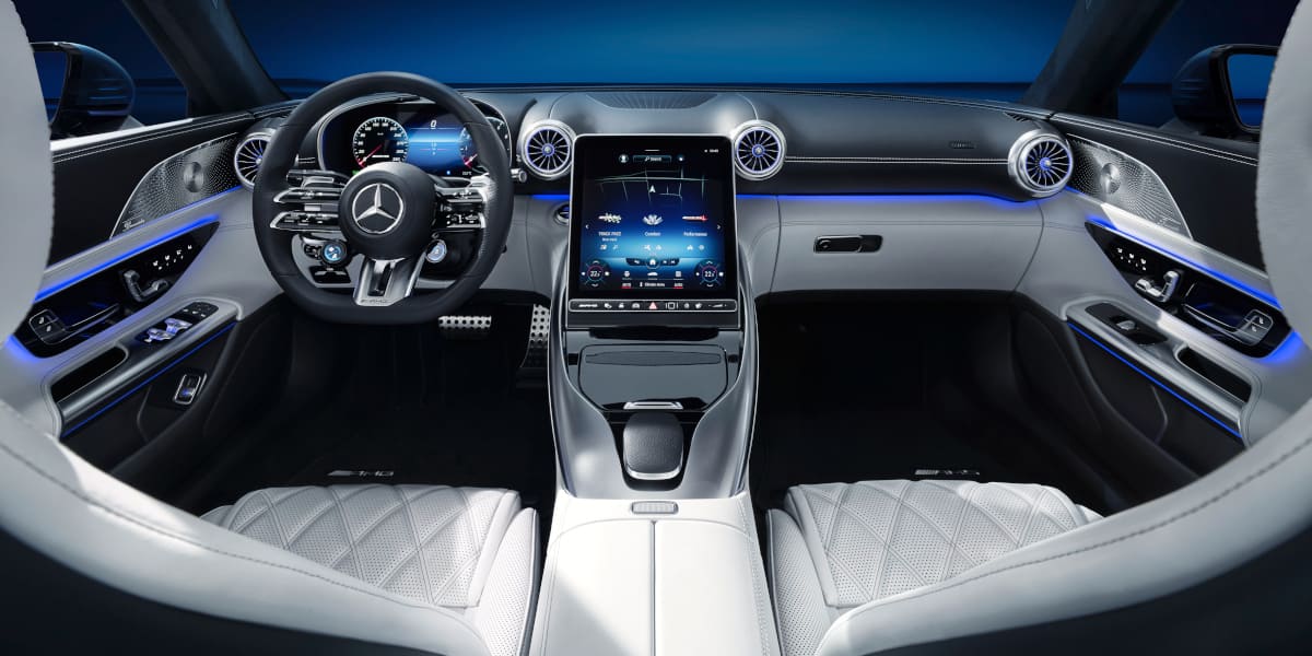Interieur des neuen Mercedes-AMG SL
