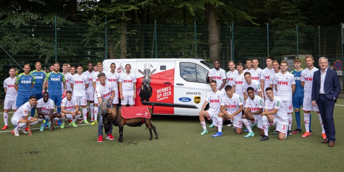 Ford Transit 1. FC Köln Geißbock Hennes