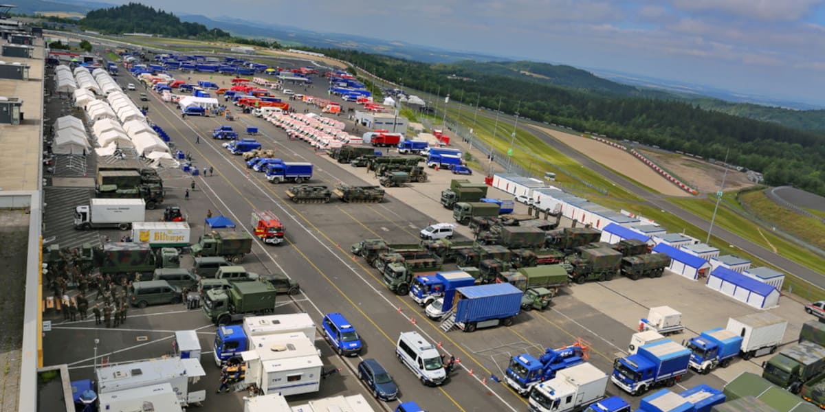Nürburgring THW Bundeswehr