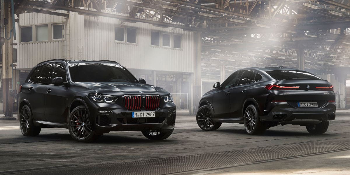  BMW X5 und BMW X6, BMW X7 Editionen Black Vermilion 