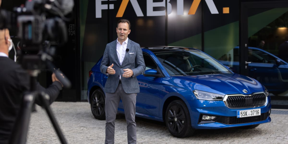 Skoda Fabia CEO Schäfer