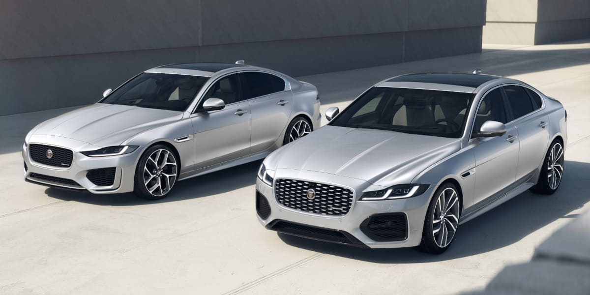Jaguar XE Jaguar XF