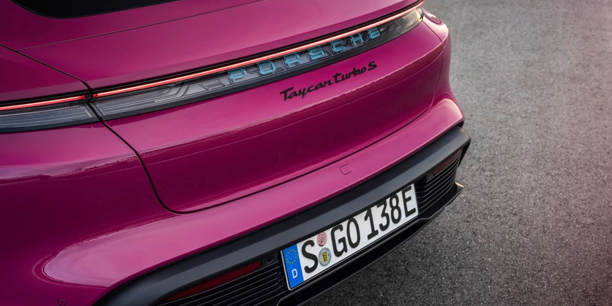 Porsche Taycan Modelljahr 2022