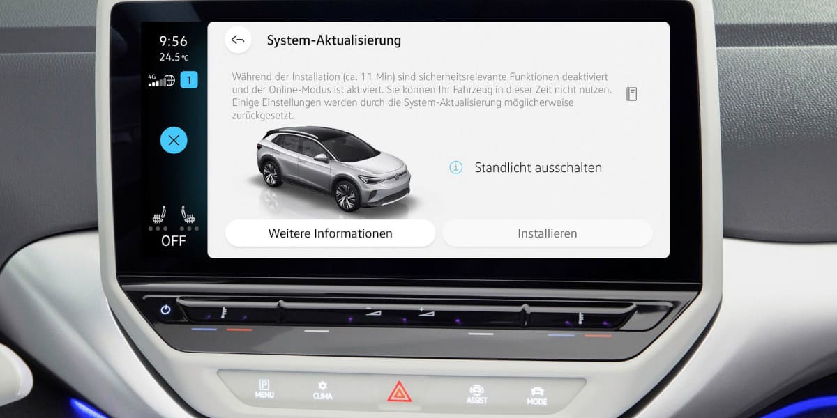 VW ID Updates Over the Air