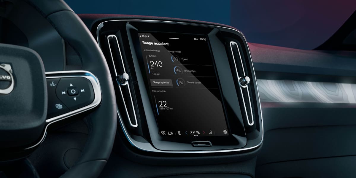 Range Assistant App Volvo