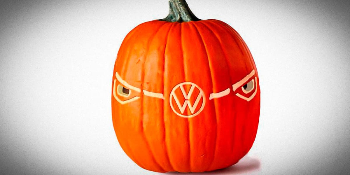 VW ID.4 Halloween Kürbis