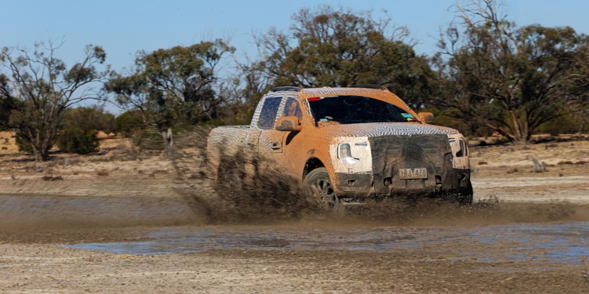Ford Ranger: Prototypen absolvieren anspruchsvolle Tests