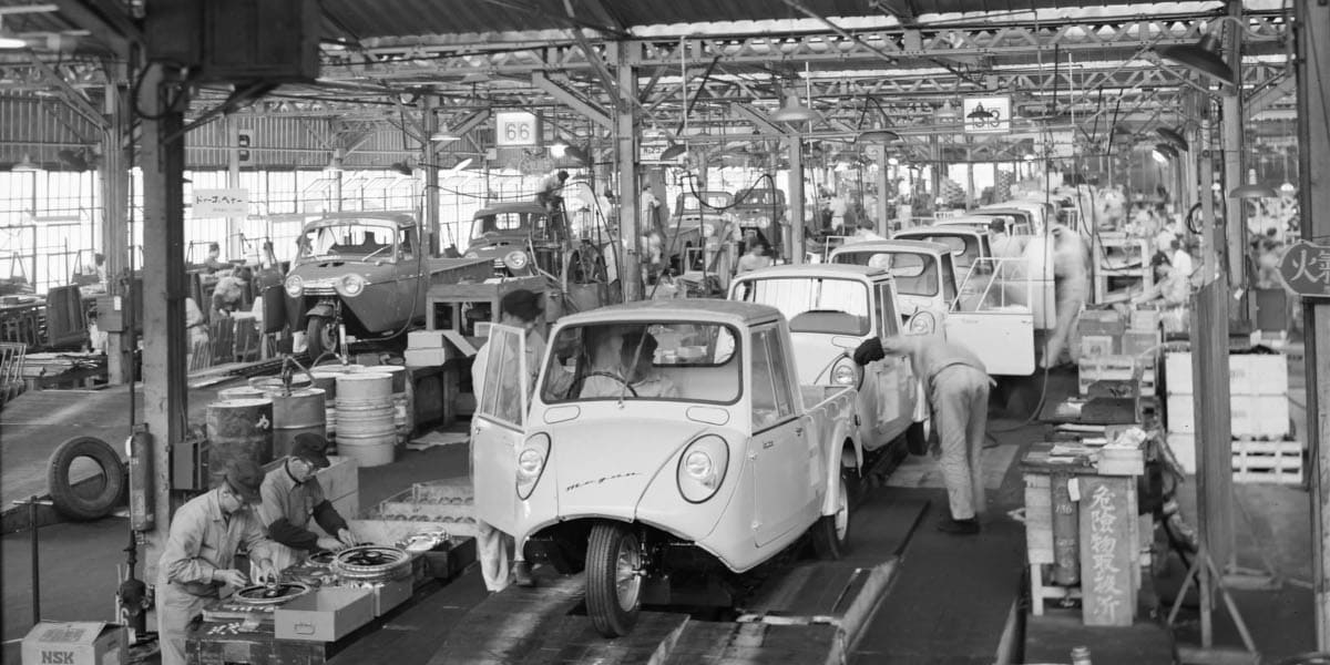 Mazda K360 Produktion 1959
