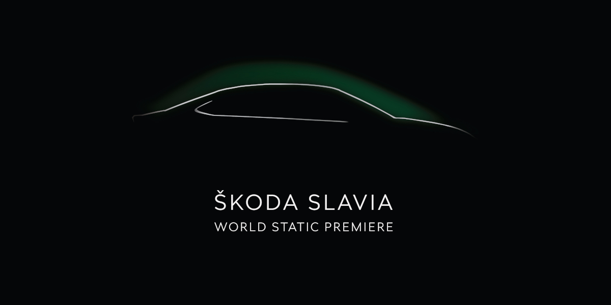 Skoda Slavia Premiere Ankündigung
