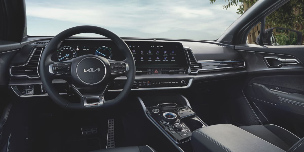 Kia Sportage zeigt sich mit großzügigem Hightech-Interieur