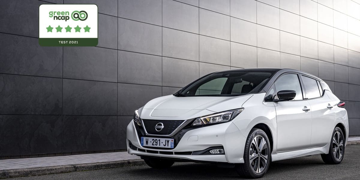 Green NCAP: Topwerte für den Nissan Leaf e+