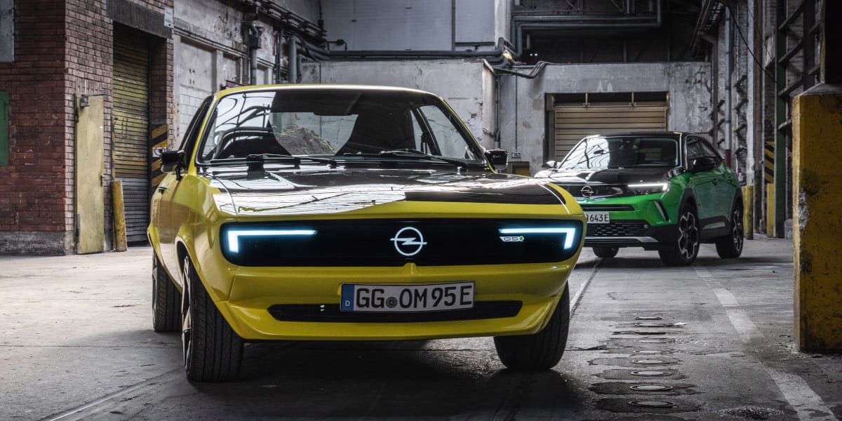 Opel Manta GSe ElektroMOD Opel Mokka