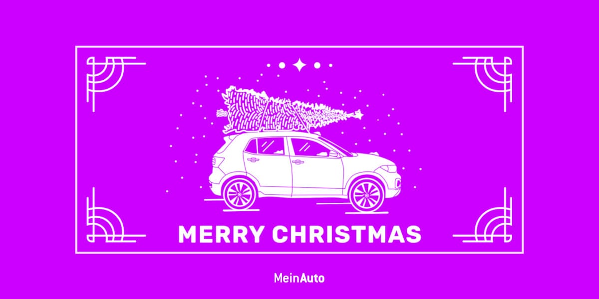 MeinAuto Frohe Weihnachten Merry Christmas 