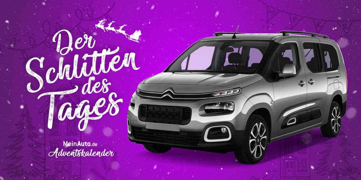 MA-Adventskalender 2021 - Car Card - 09 Citroen Berlingo XL