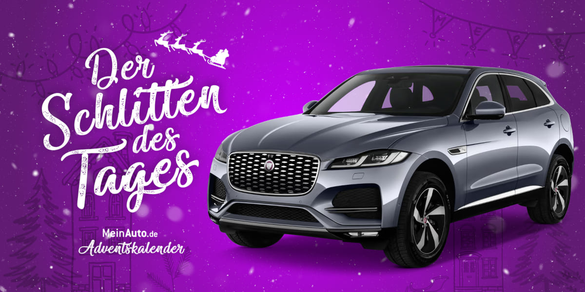 MA-Adventskalender 2021 - Car Card - 17 Jaguar F-Pace