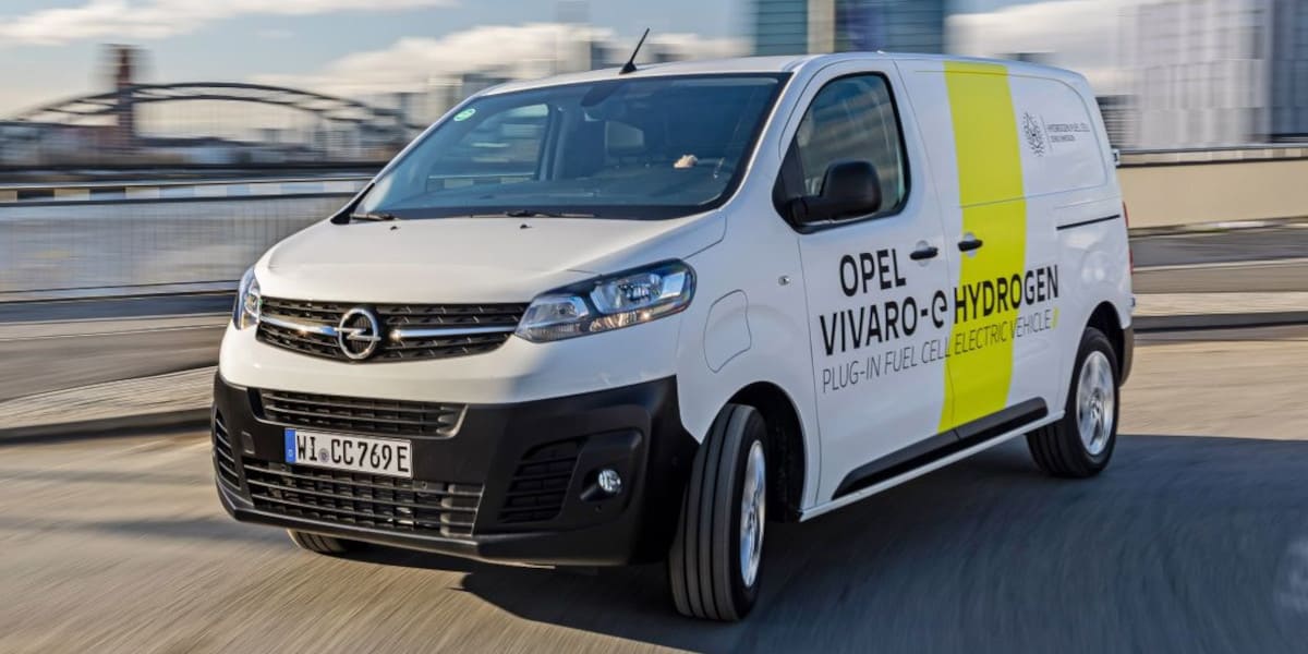 Opel: Erster Vivaro-e Hydrogen startet in die Wasserstoff-Zukunft
