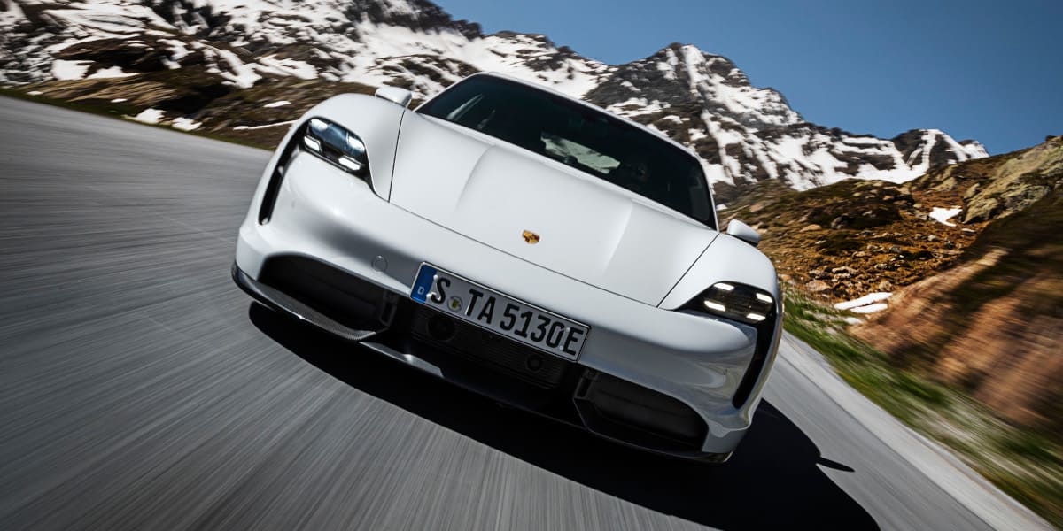 Porsch Taycan Turbo S Elektro